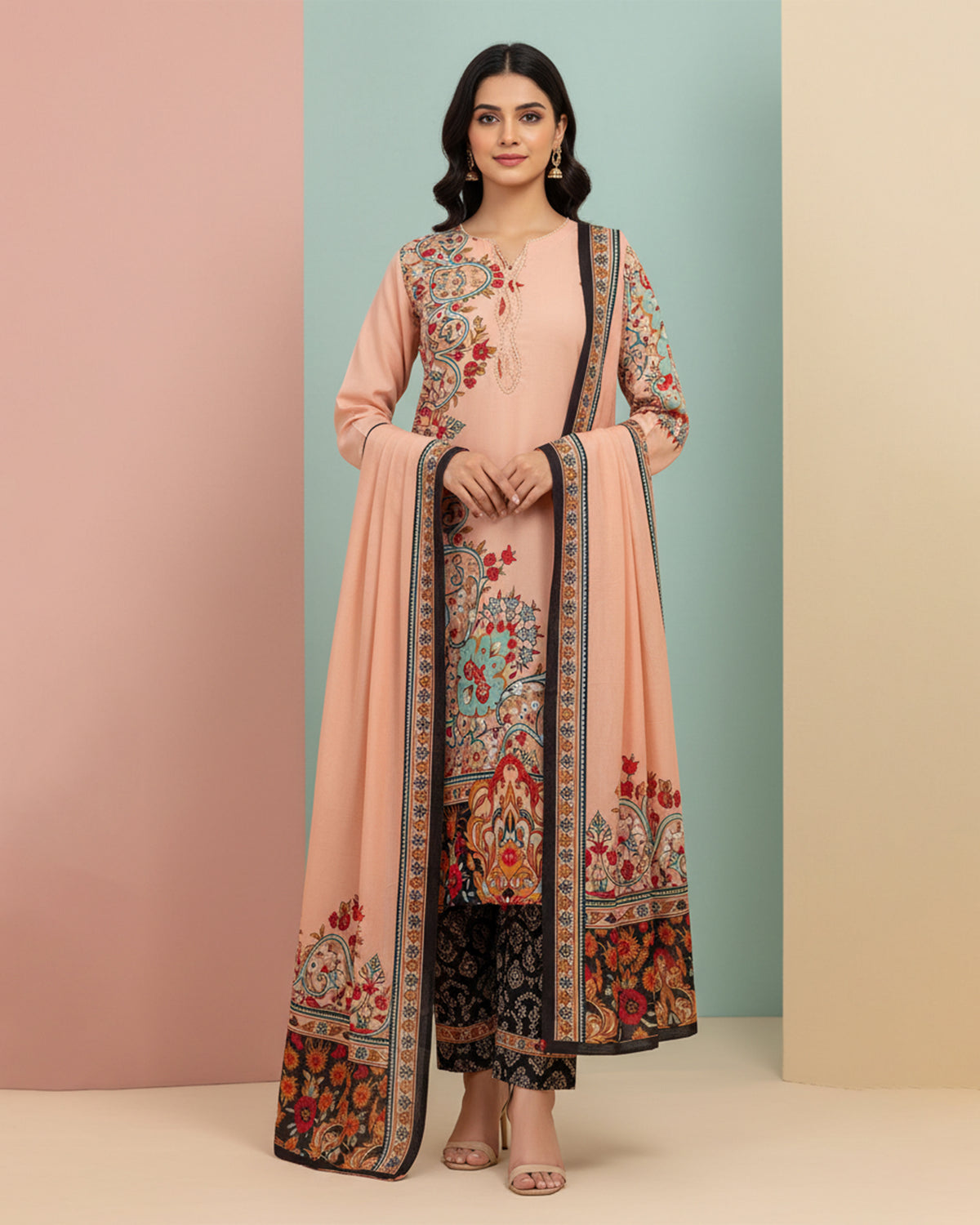 RAHI STITCHED | UNSTITCHED